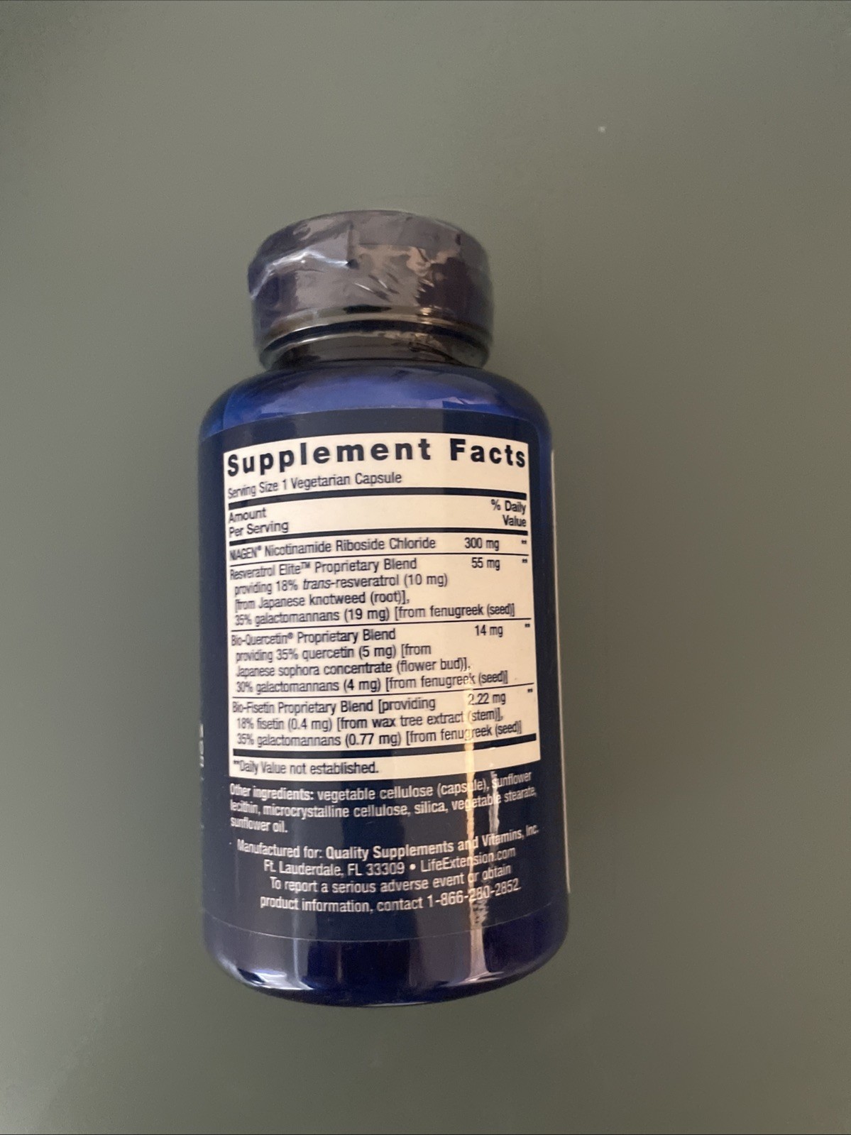 Life Extension Optimized NAD+ Cell Regenerator 30 VCaps Exp 02/2027