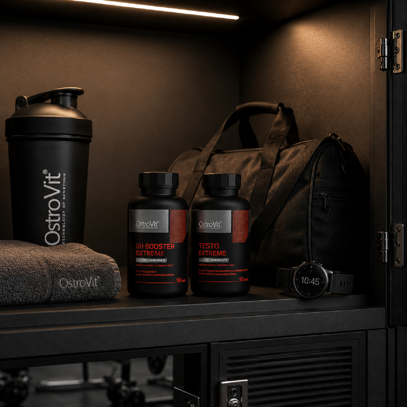 GH BOOSTER EXTREME + TESTO EXTREME -Muscle regeneration, strength, testo-booster