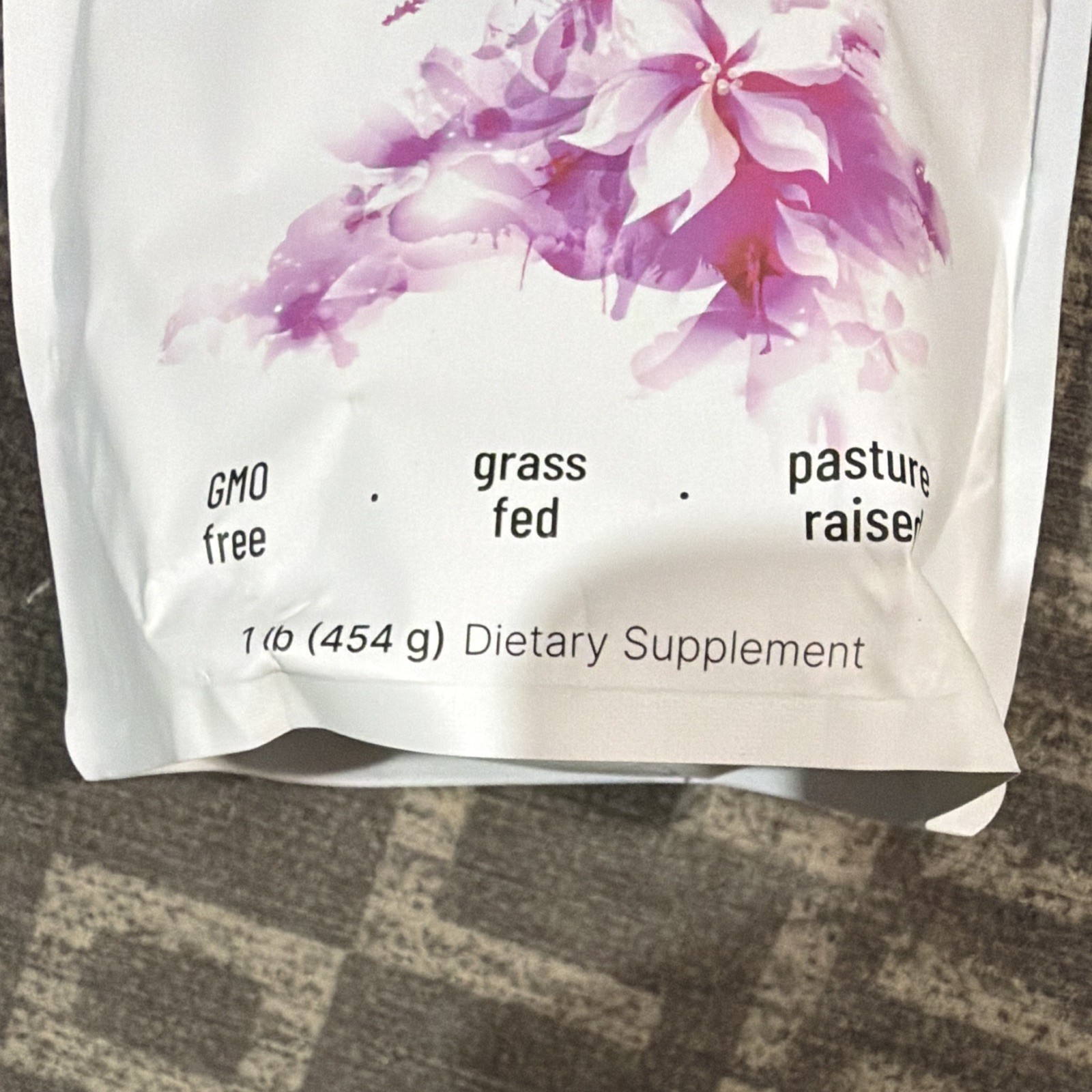 Micro Ingredients Multi Collagen Peptides Powder Unflavored Grass Fed 1 lb