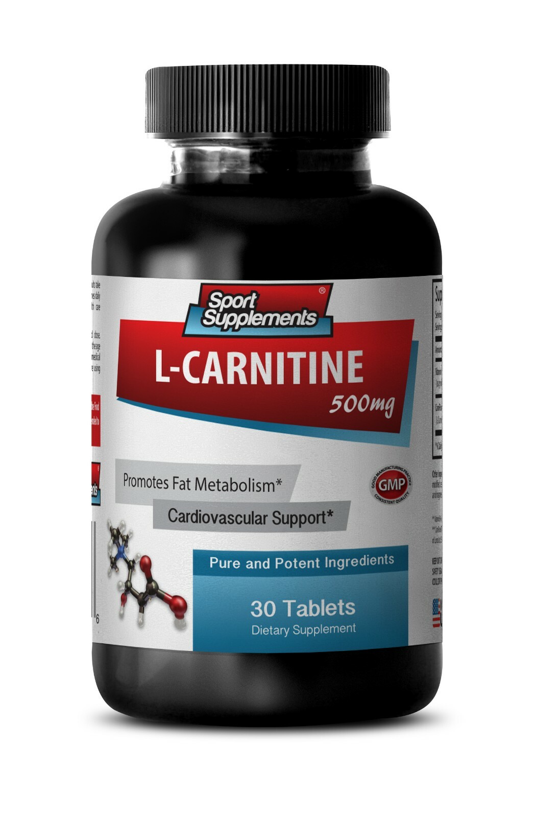brain and memory booster – L-Carnitine 500mg – dietary supplement 1B