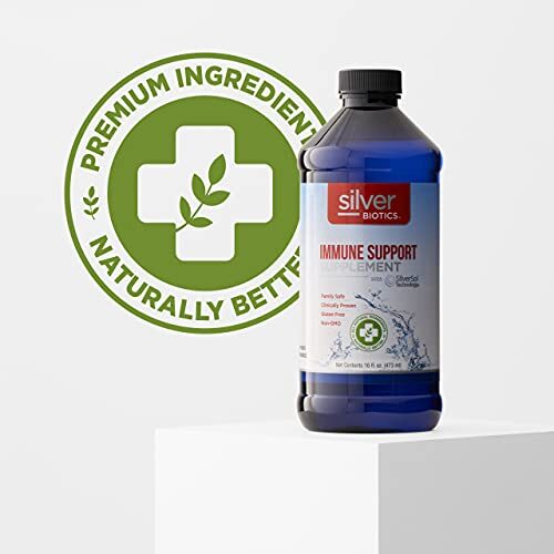 Silver Biotics® Immune Support Supplement daily defense boost for immune , 16 oz