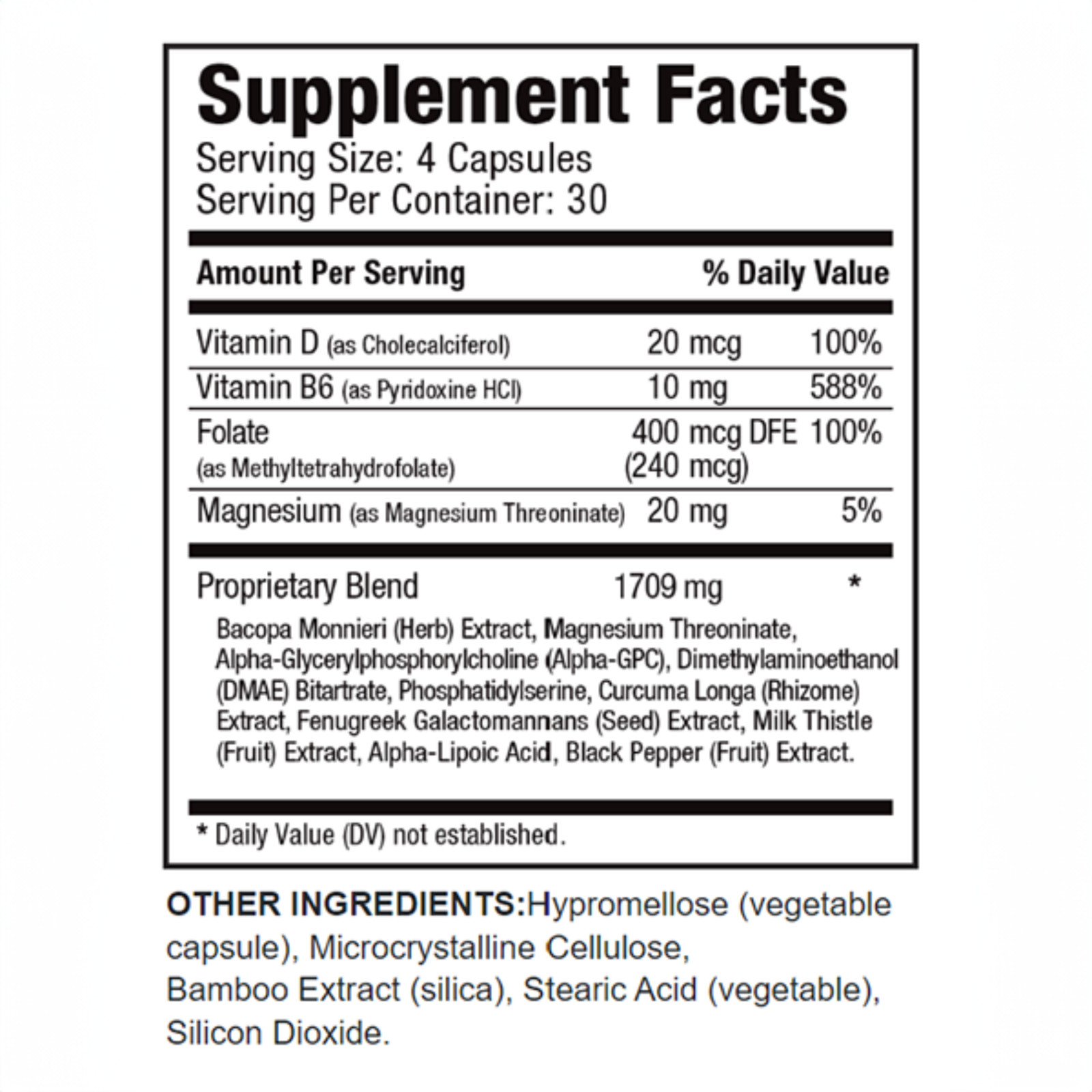 [2 Pack] Sisel Brain Vitality Memory Focus Brain Health – 240 Caps Total