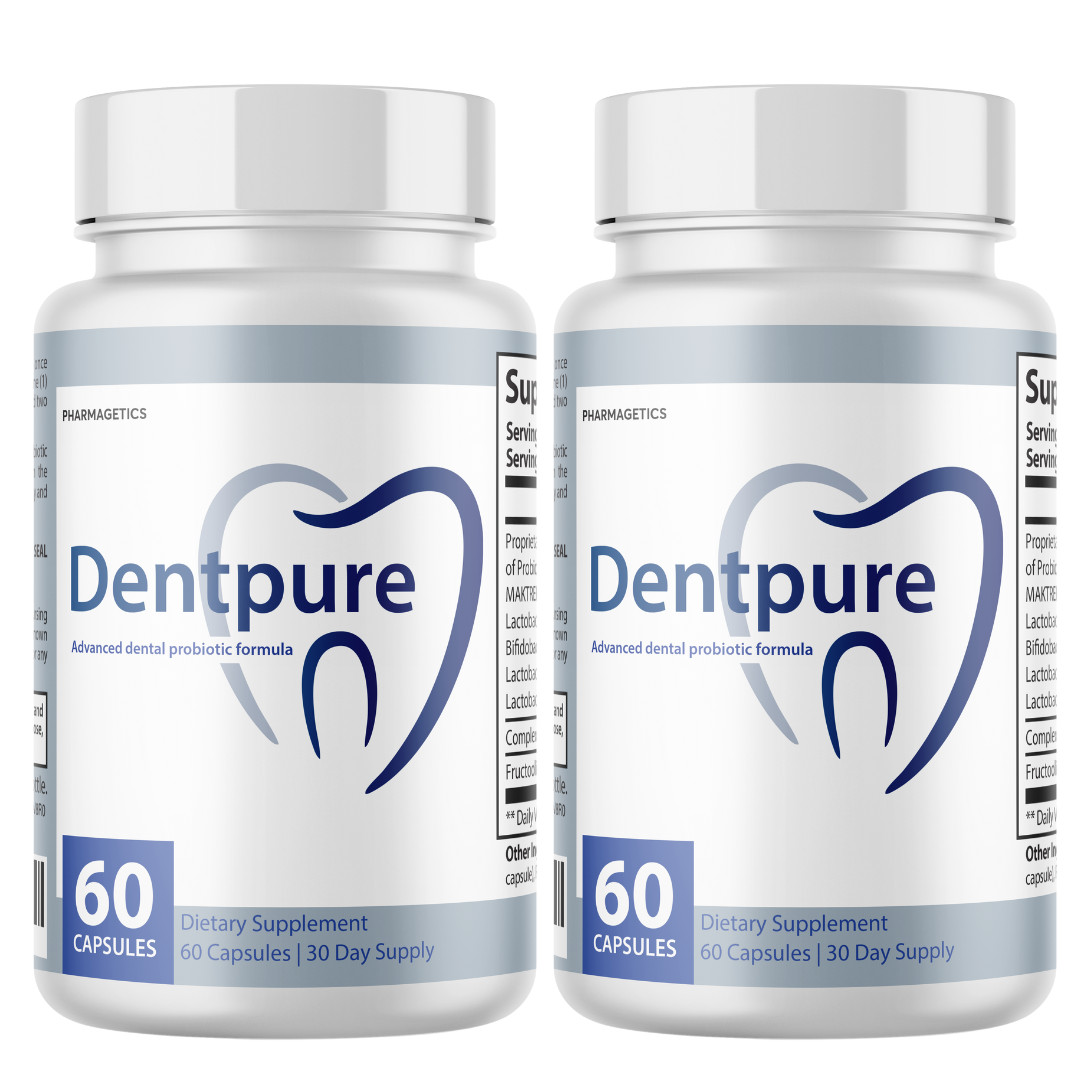 Dentpure Dental Support Capsules, Dent pure Oral Health – 2 Bottles