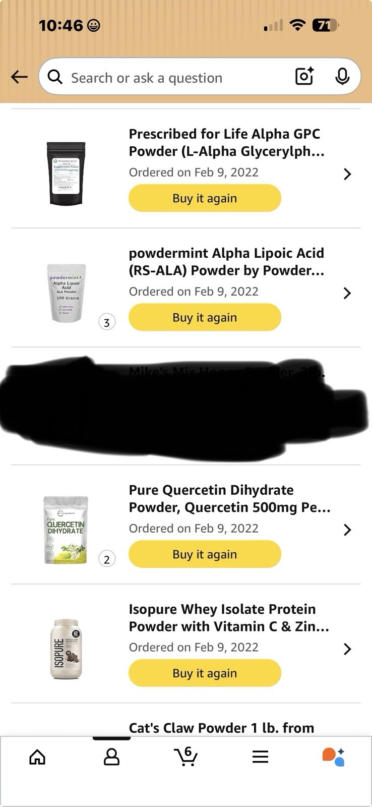 Various Health Powders