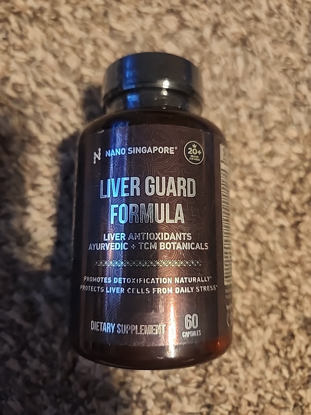Liver Guard Formula 60 Capsules Detox Cleanse Support Exp 10/2027