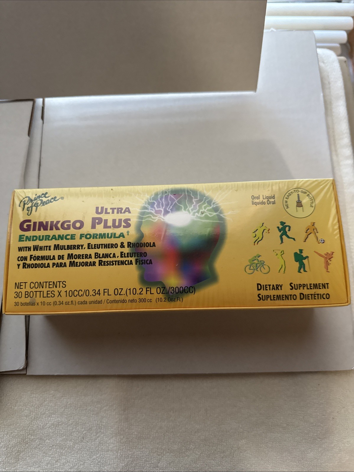 Prince of Peace Ultra Ginkgo Plus Endurance Formula, a dietary supplement