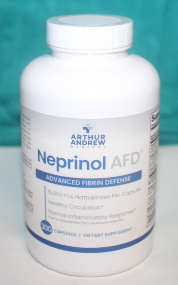 Arthur Andrew Neprinol AFD Advanced Fibrin Defense 300 Caps Exp 12/27 -FREE SHIP