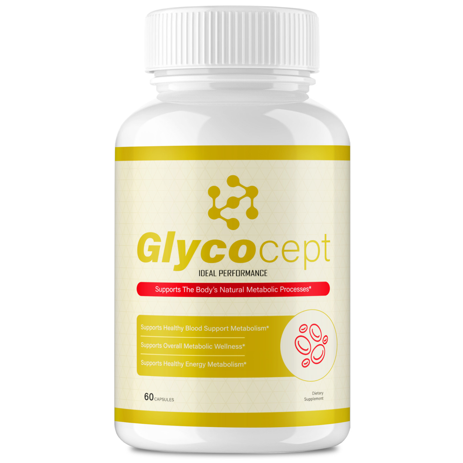 Glycocept Capsules Official Glycocept Supplement Pills with All Natural (1 Pack)