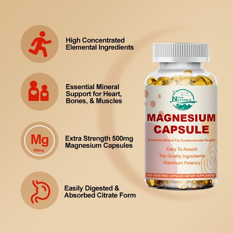 500MG Magnesium Glycinate High Absorption