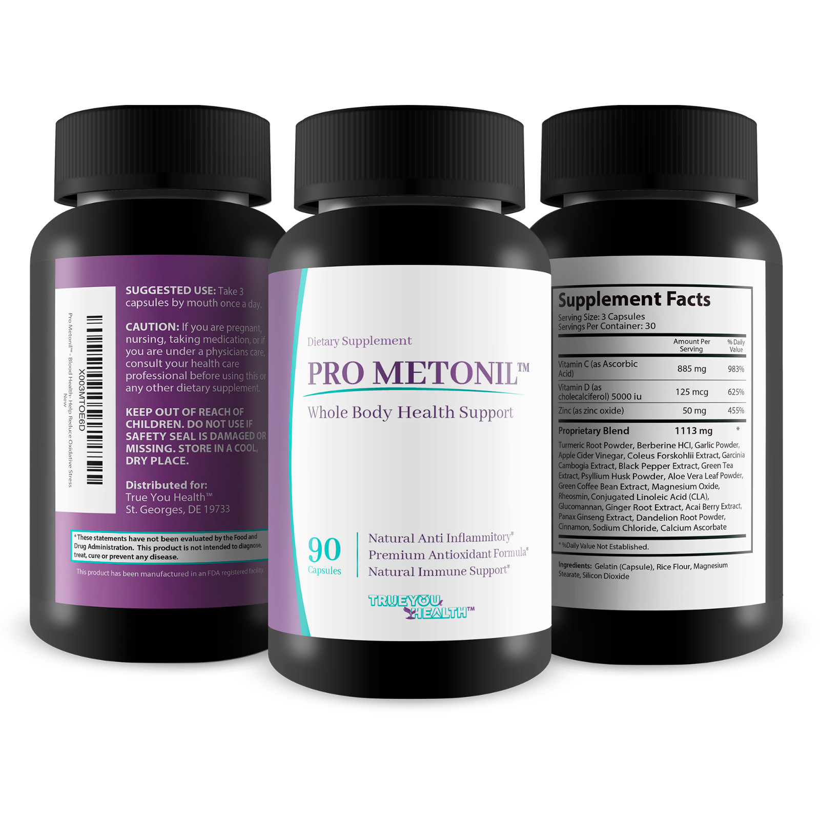 Pro Metonil – Blood Health Supplement – Powerful Whole Body Health Formula