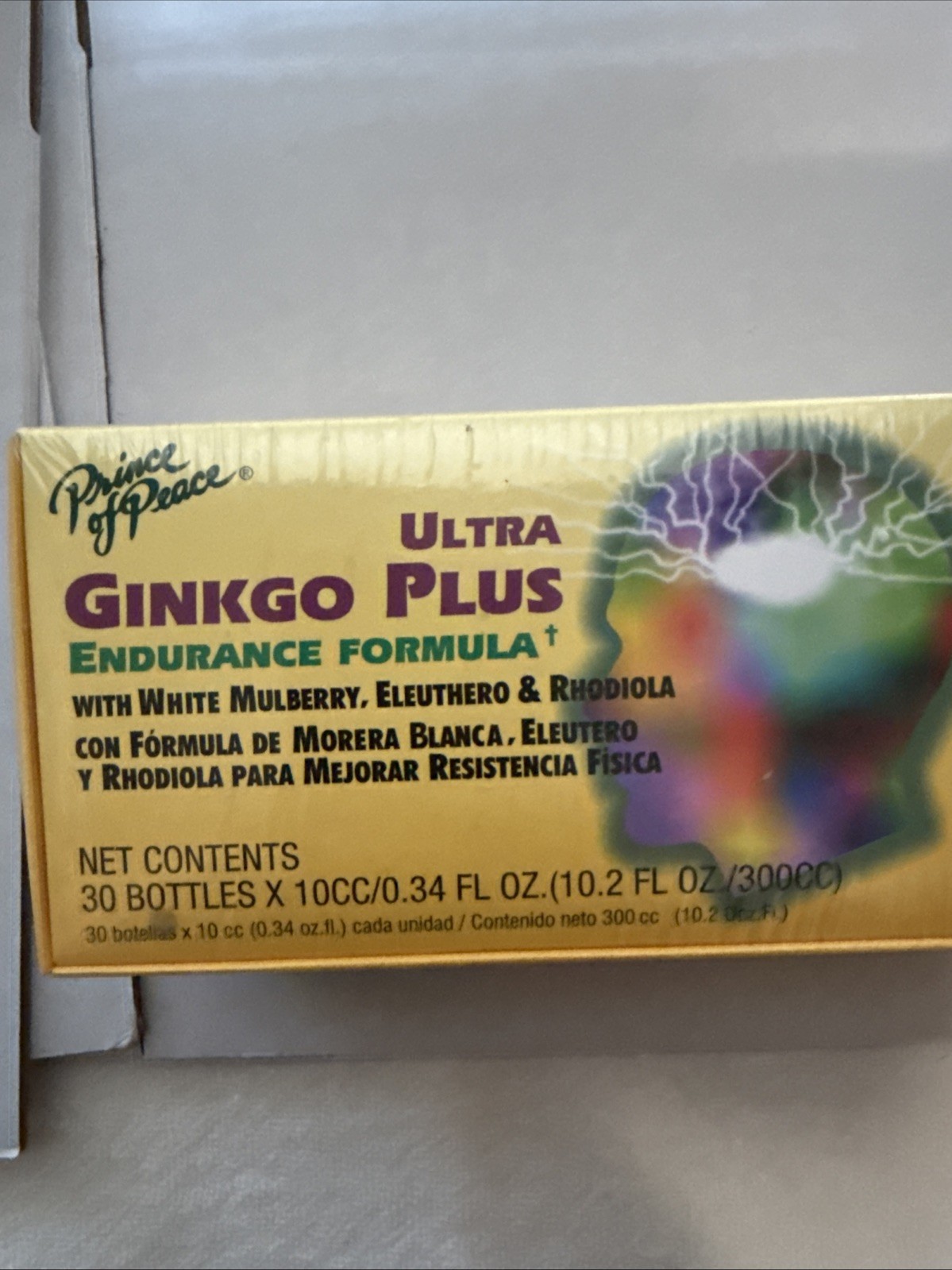 Prince of Peace Ultra Ginkgo Plus Endurance Formula, a dietary supplement