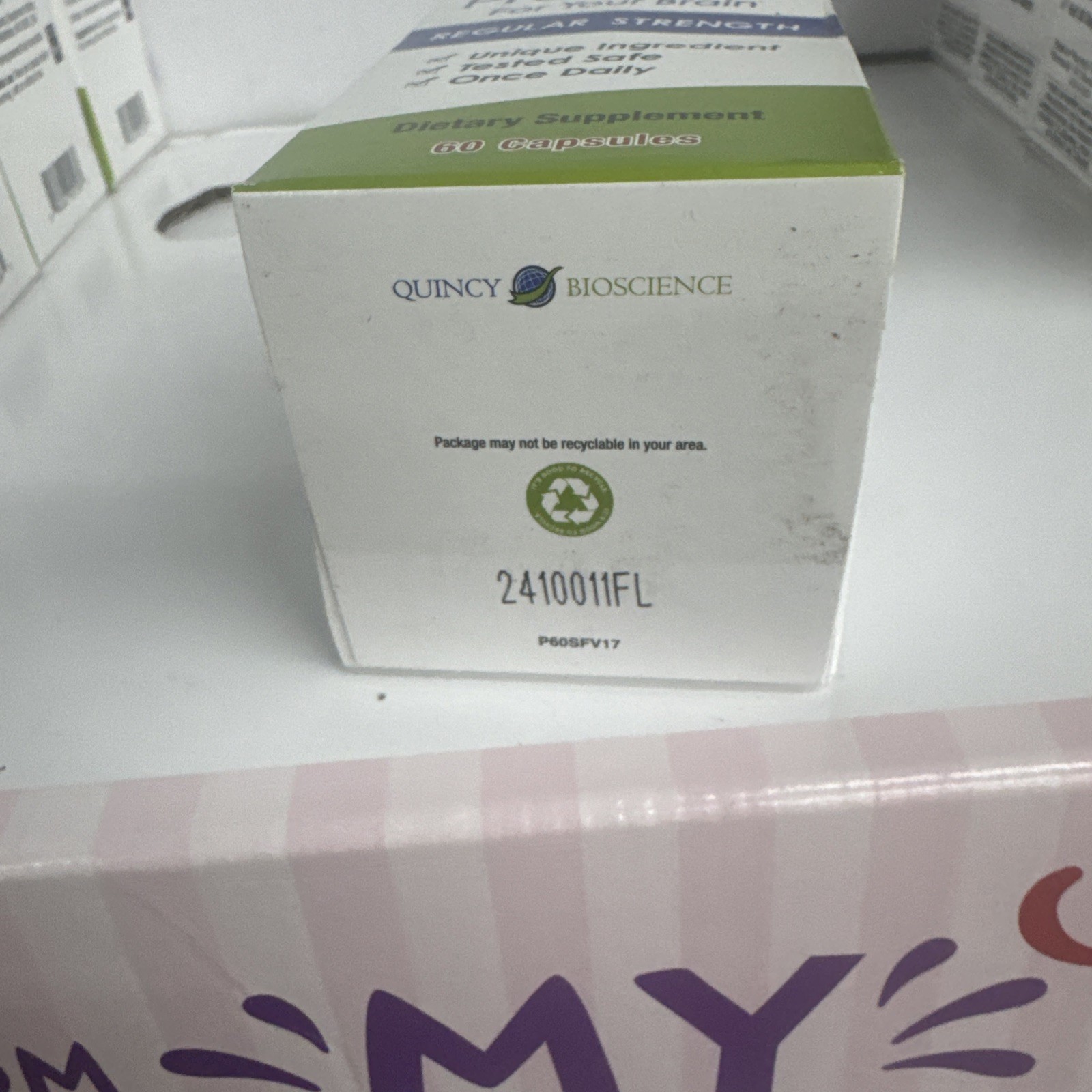 Prevagen Regular Strength Dietary Supplement Capsules 60ct Once Daily Formula