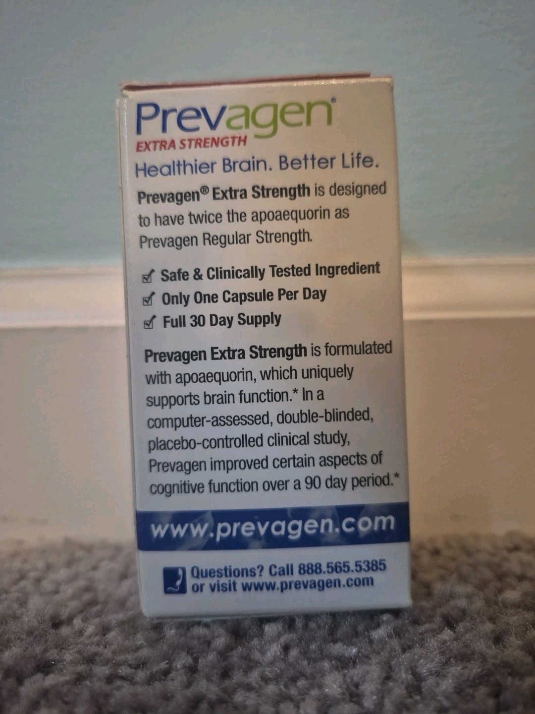 Prevagen Extra Strength 20mg Capsules – 30 Count – Free Ship!
