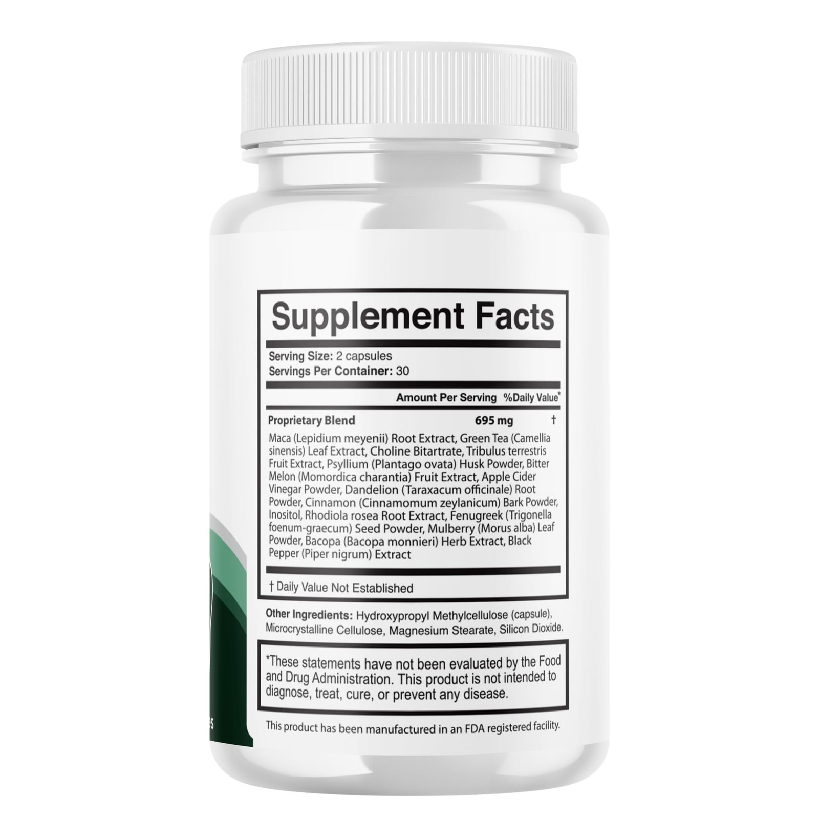 OxyDental Pro Oral Health Support Supplement Capsules Probiotics 1 Pack 60Ct