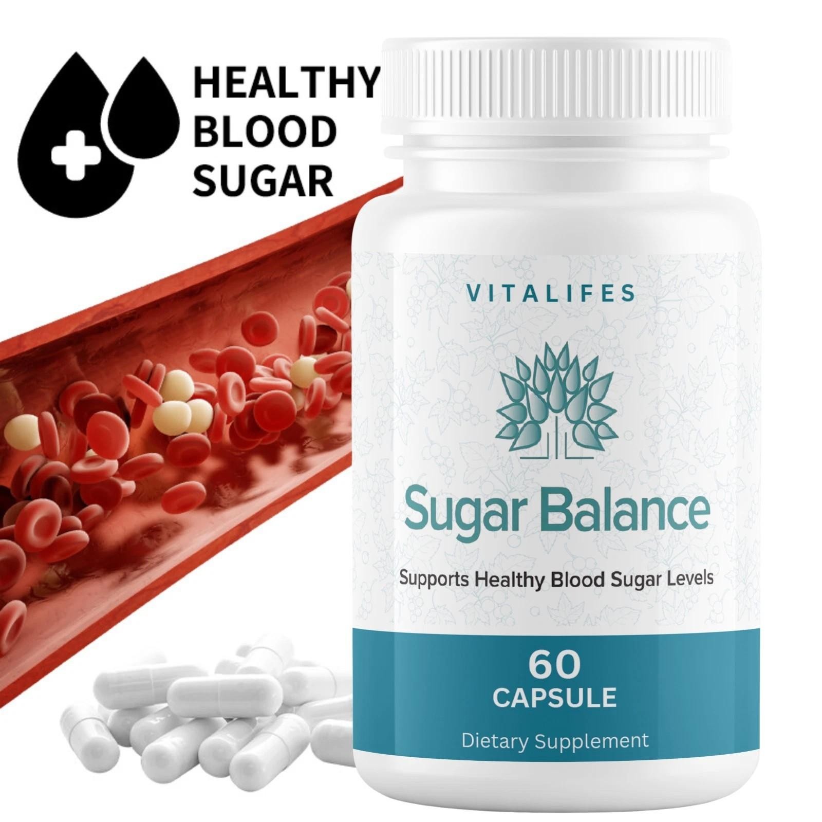 1 pack Sugar Balance Pills Supplement Dia betes Sugarbalance Healthy Blood Sugar