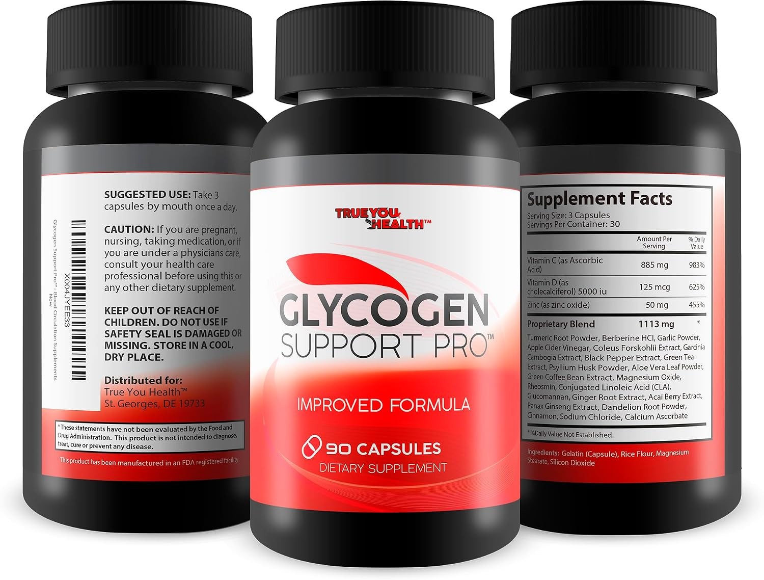 Blood Circulation Support Supplement Vein & Cardiovascular Health Capsules