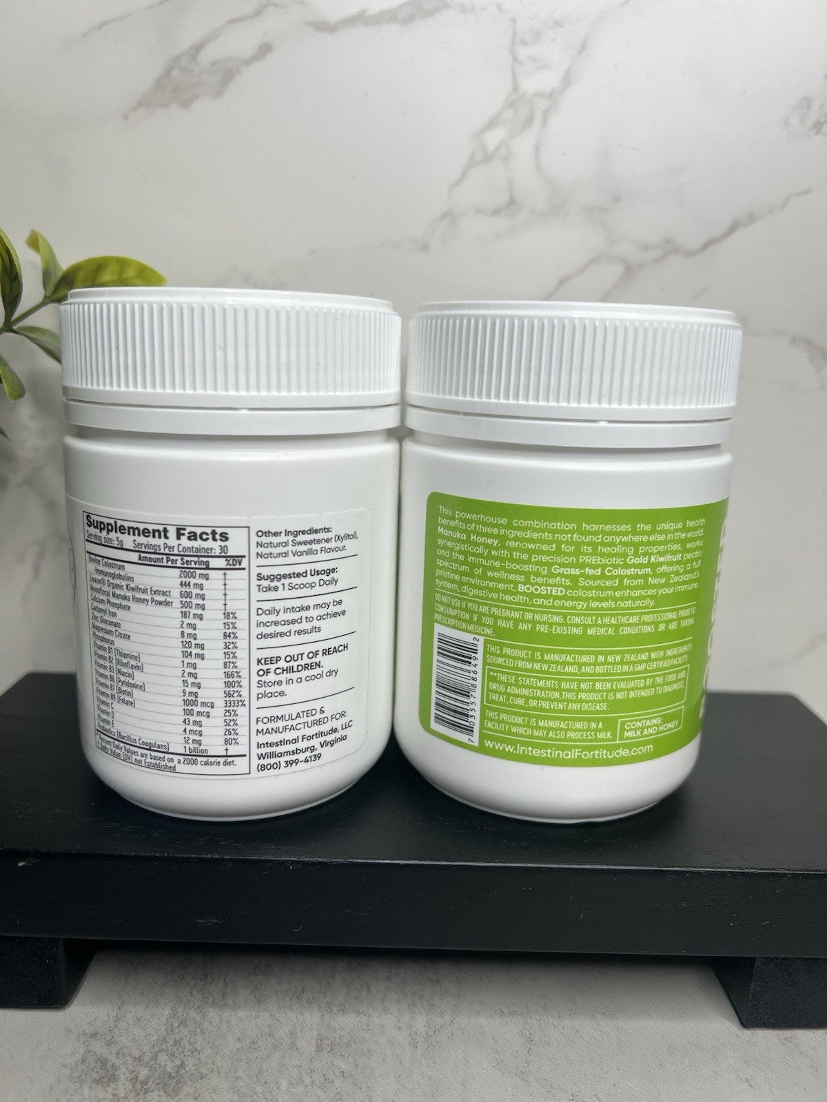 Intestinal Fortitude Colostrum Powder 60 g TWO PACK !!