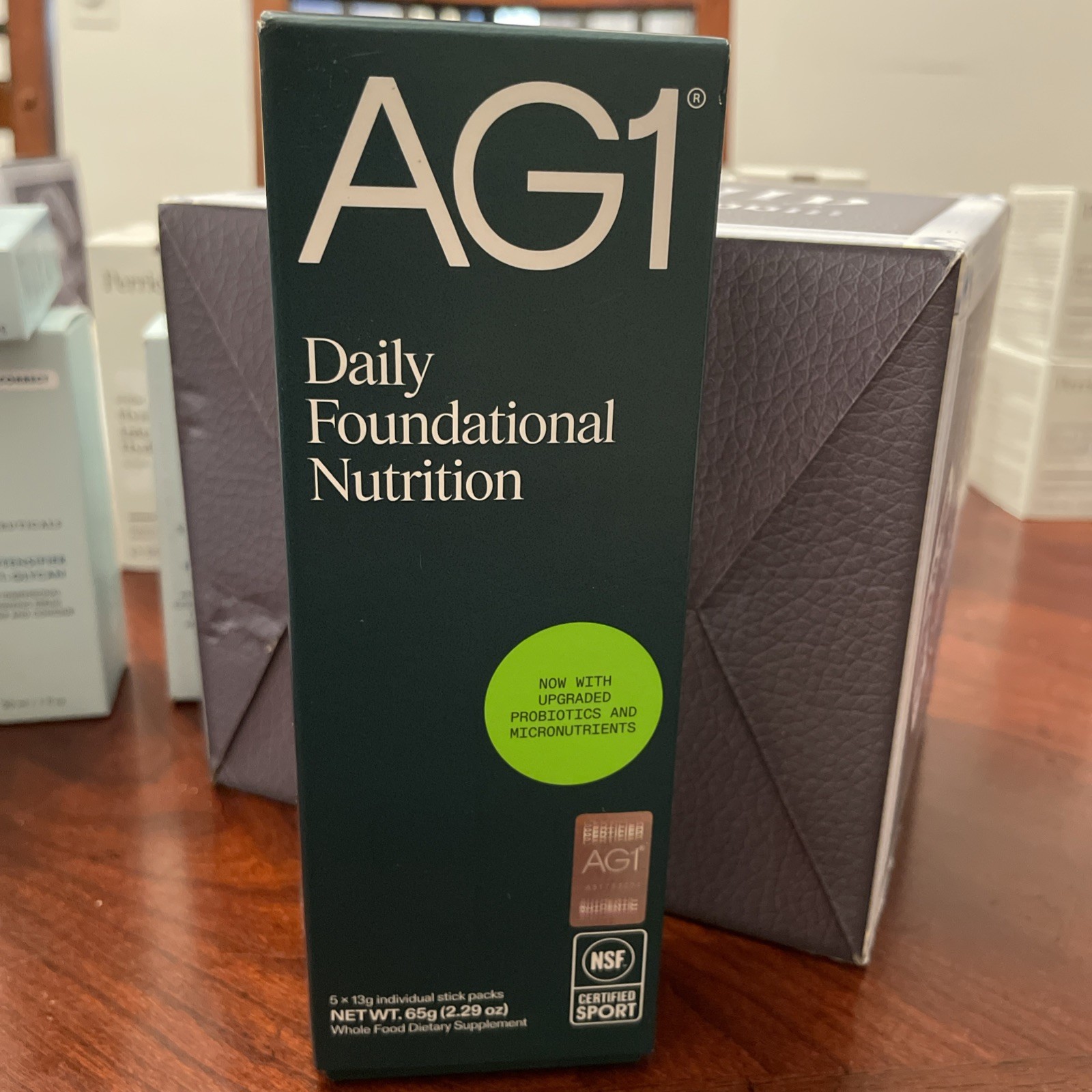 AG1 Athletic Greens Daily Foundational Nutrition 10 Travel Packs 13g Exp. 12/25