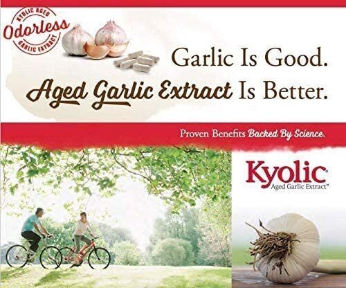 Kyolic Aged Garlic Extract Healthy Heart Formula 106 Dietary Supplement 100 Ct