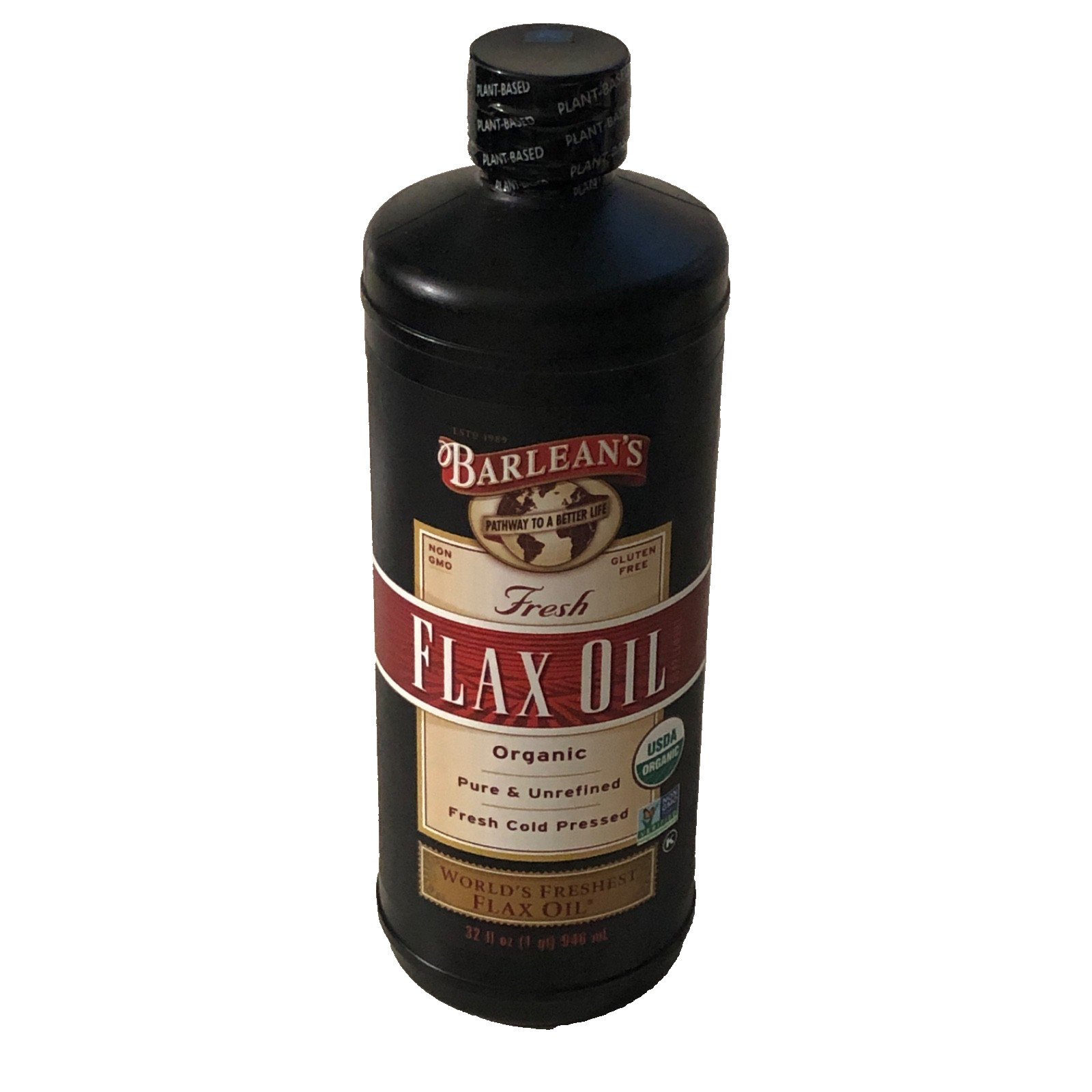 Barlean’s Organic Fresh Flax Oil — 32 Fl Oz