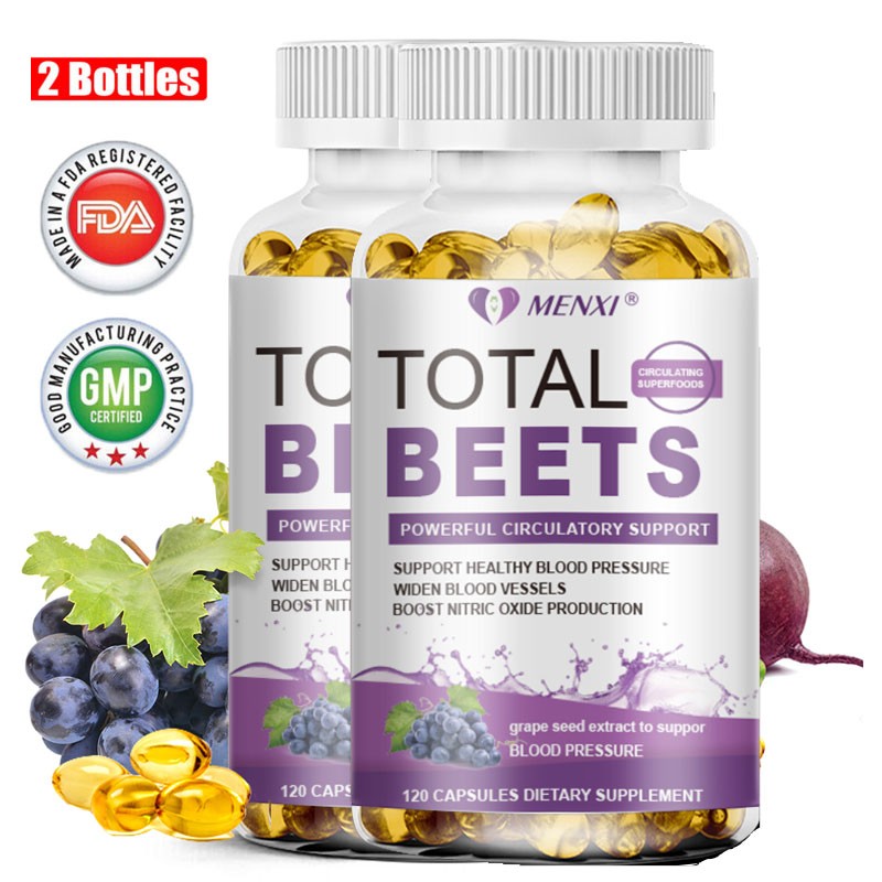 Beet Root 240PCS – Blood Pressure Support, Heart Health, Improves Circulation