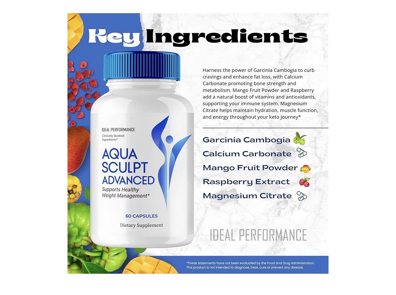 Aqua Sculpt Pills AquaSculpt Capsules Weight Management LOT OF 2 💥 Exp 5/2027