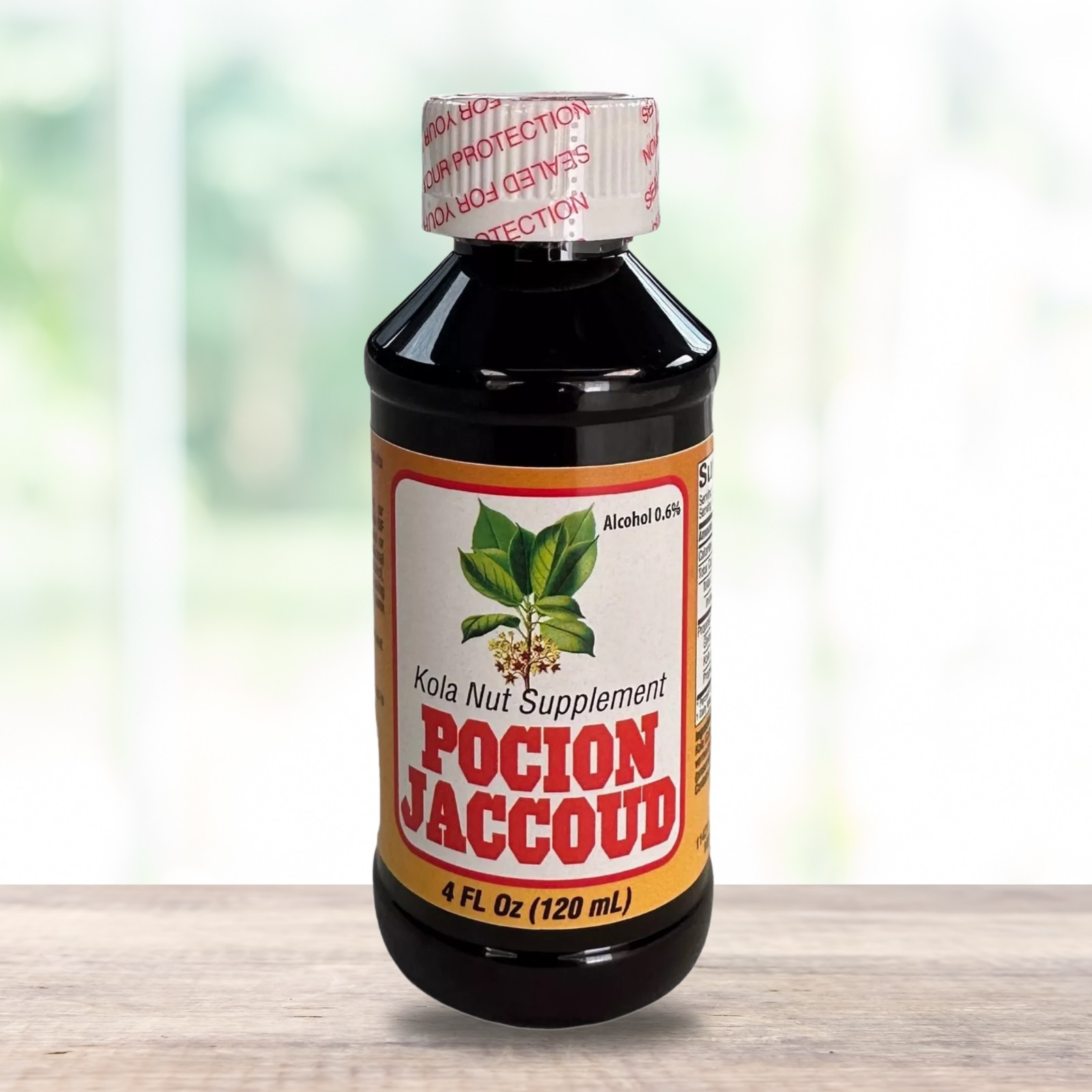Menper Kola Nut Supplement Pocion Jaccoud – Herbal Formula, 4 fl oz (2-Pack)