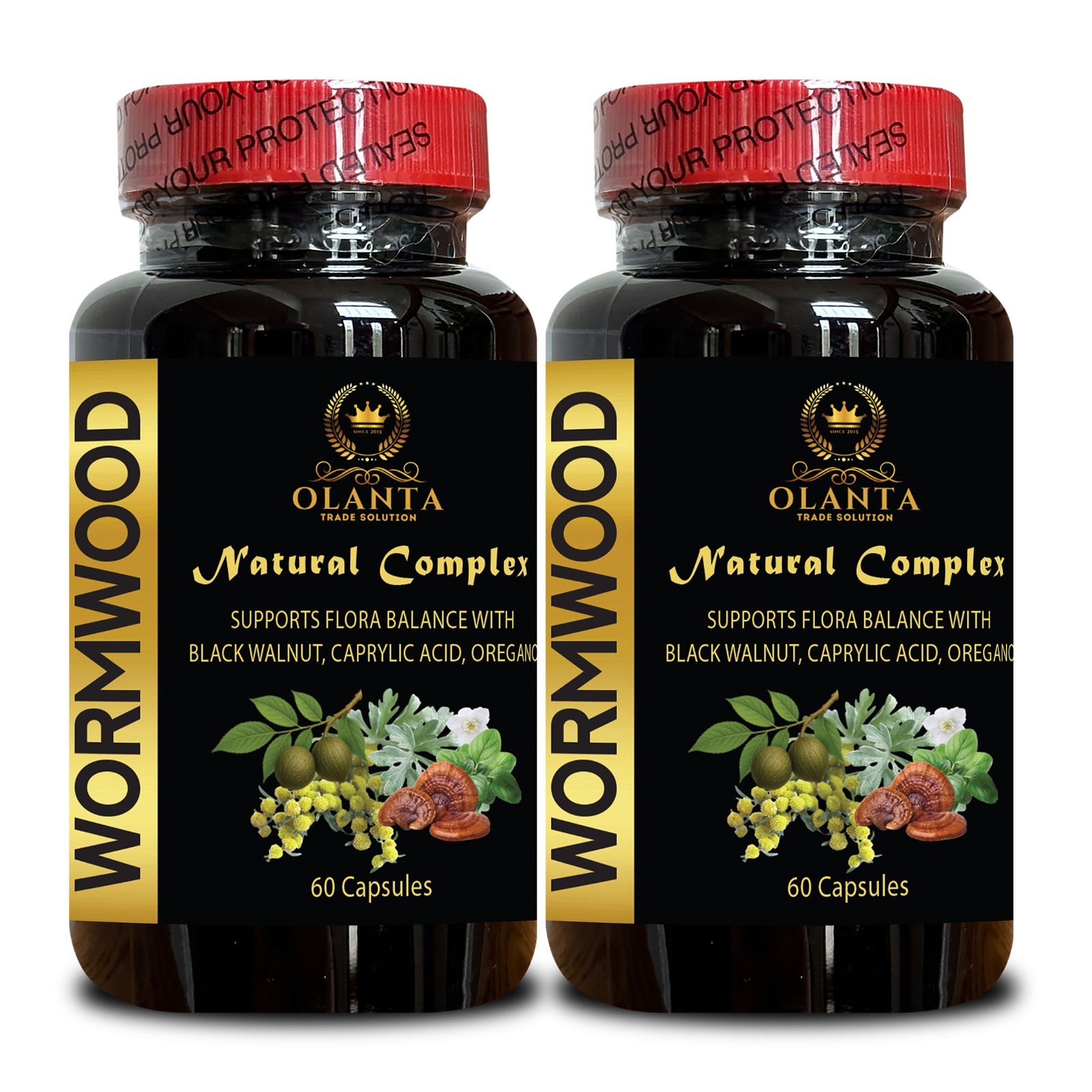 Wormwood Complex with Black Walnut, Oregano Leaf & Caprylic Acid Digestive help