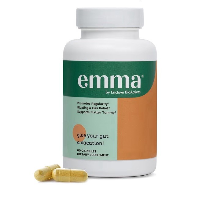Emma Supplement Promotes Regularity, Bloating & Gas Relief, Flatter Tummy 01/27