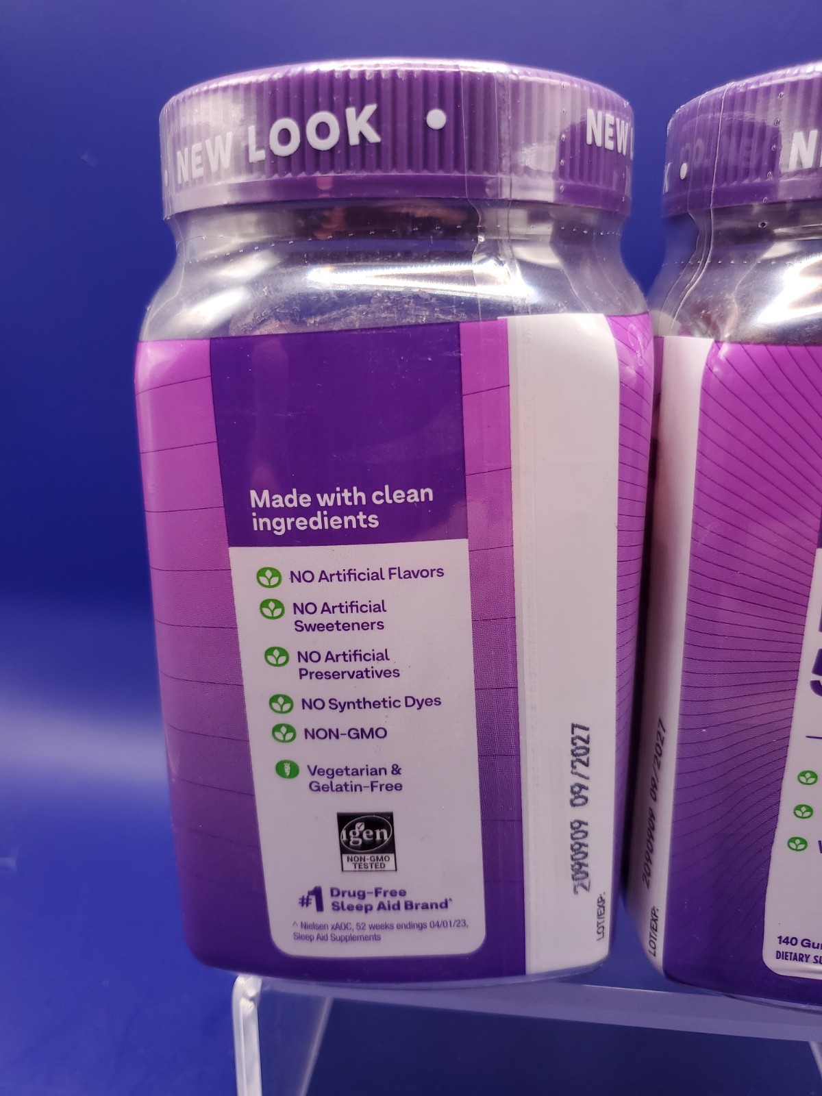 2 Pack Natrol Melatonin 5mg Sleep Strawberry 140Ct Each Gummies Exp 09/2027 New
