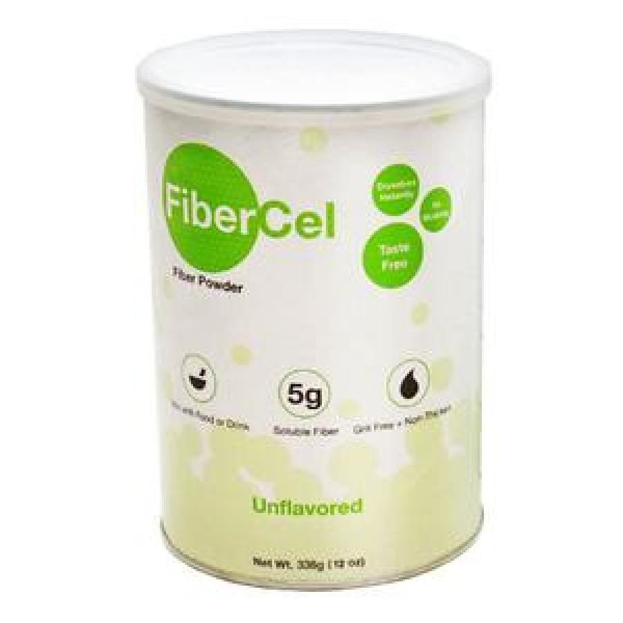 FiberCel Fiber Supplement Adult Unflavored Soluble Corn Fiber 12 oz Can Powder