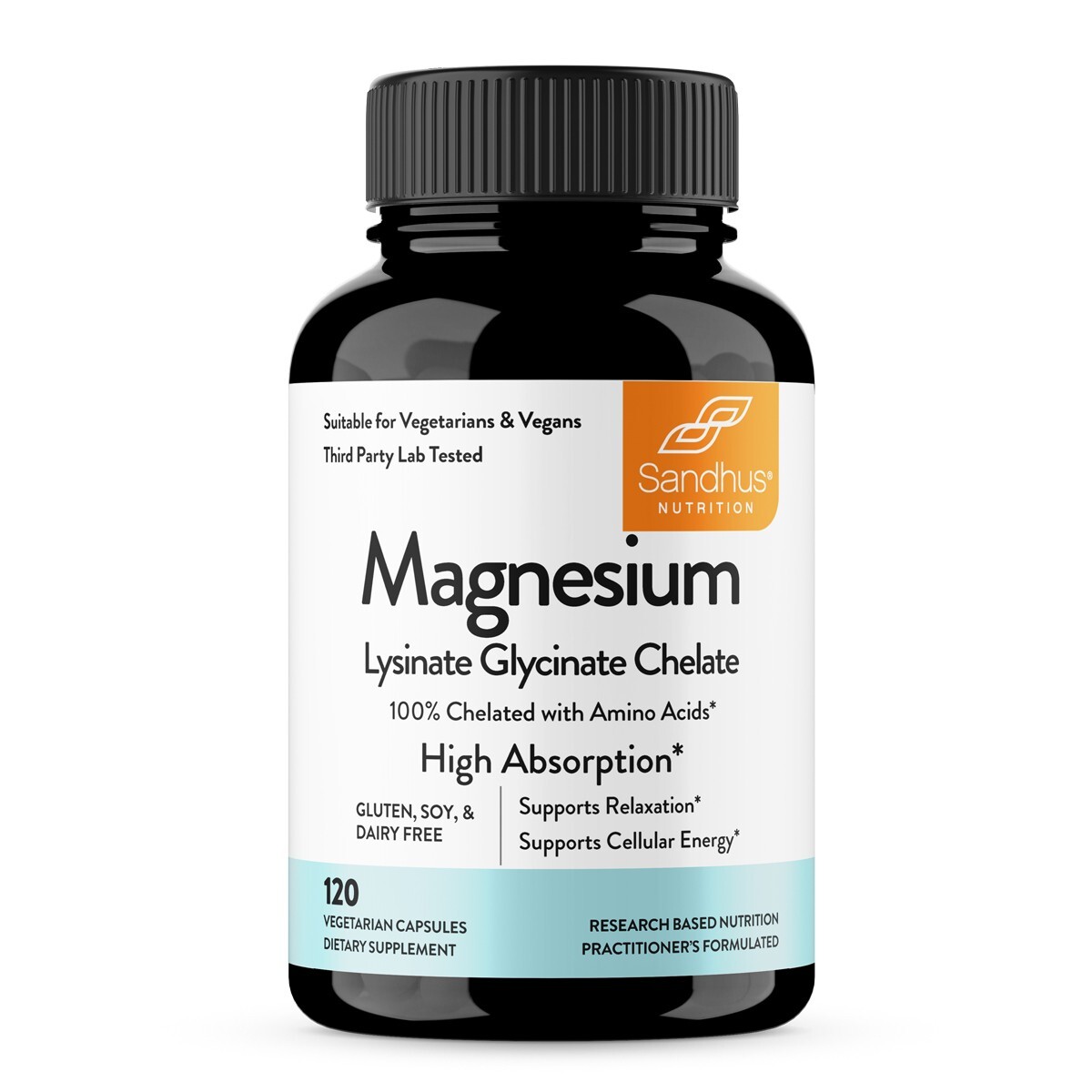 Sandhu’s Magnesium Glycinate Lysinate Chelate