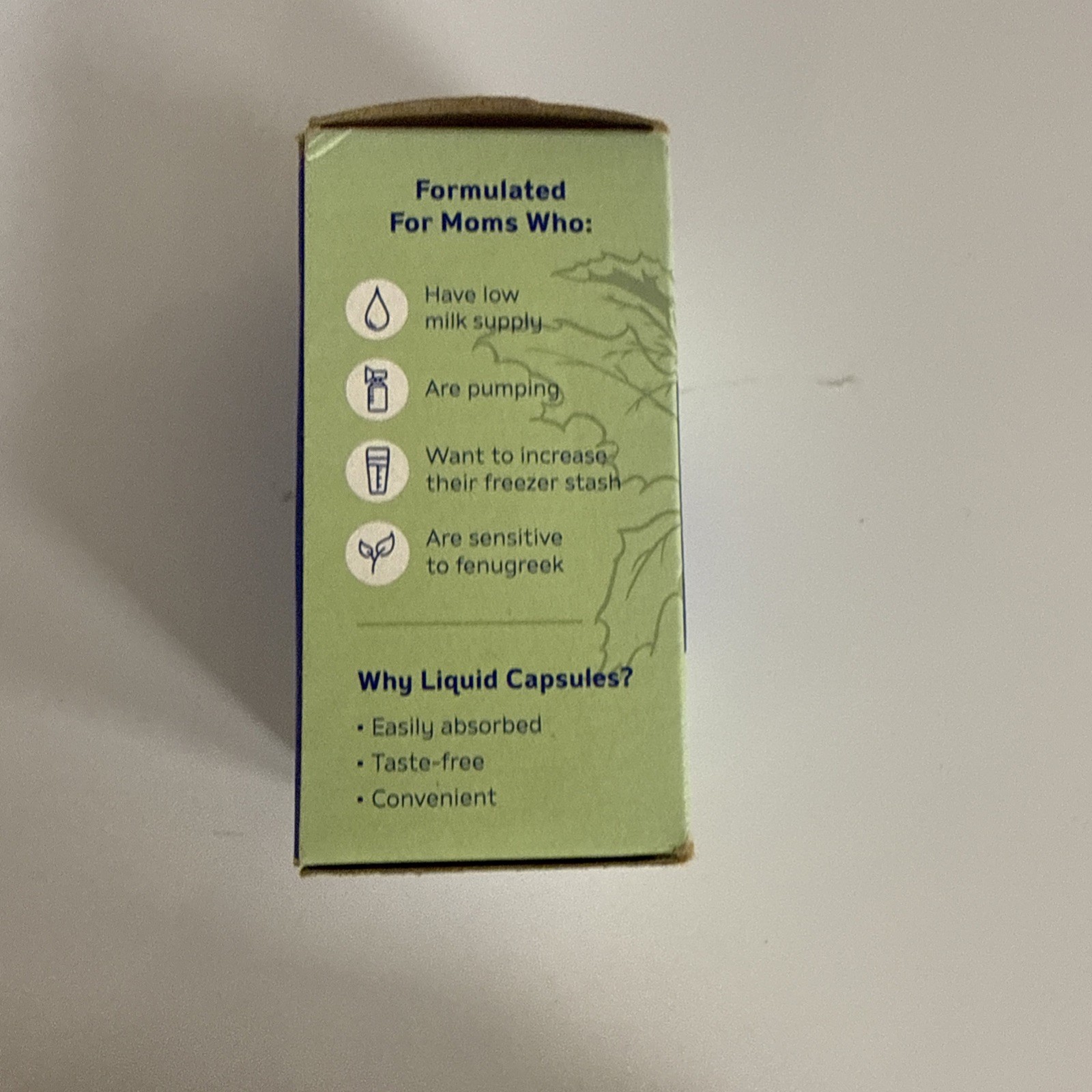 MotherLove MORE MILK MORINGA Supports Breast Milk Supply 60 Caps Exp 08/2026
