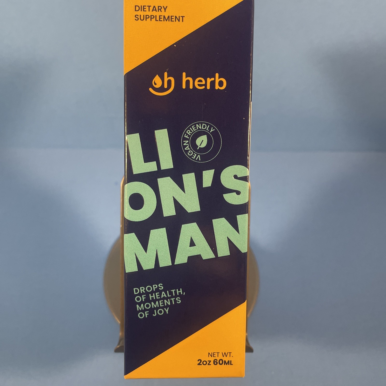 Oh herb Lion’s Mane Drop of Health Moments Joy Dietary Supplement 2oz EXP11/2027