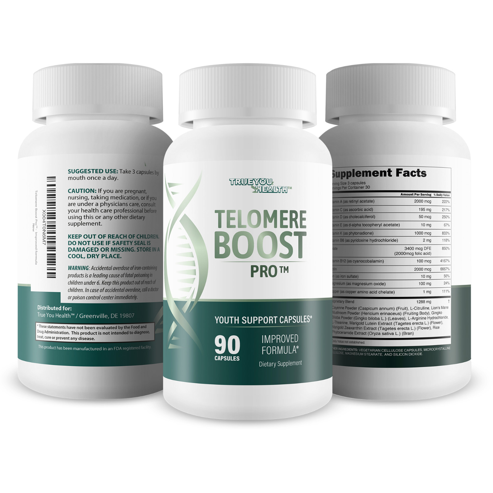 Telomere Boost Pro – Our Best Telomere Lengthening Supplements – DNA Health