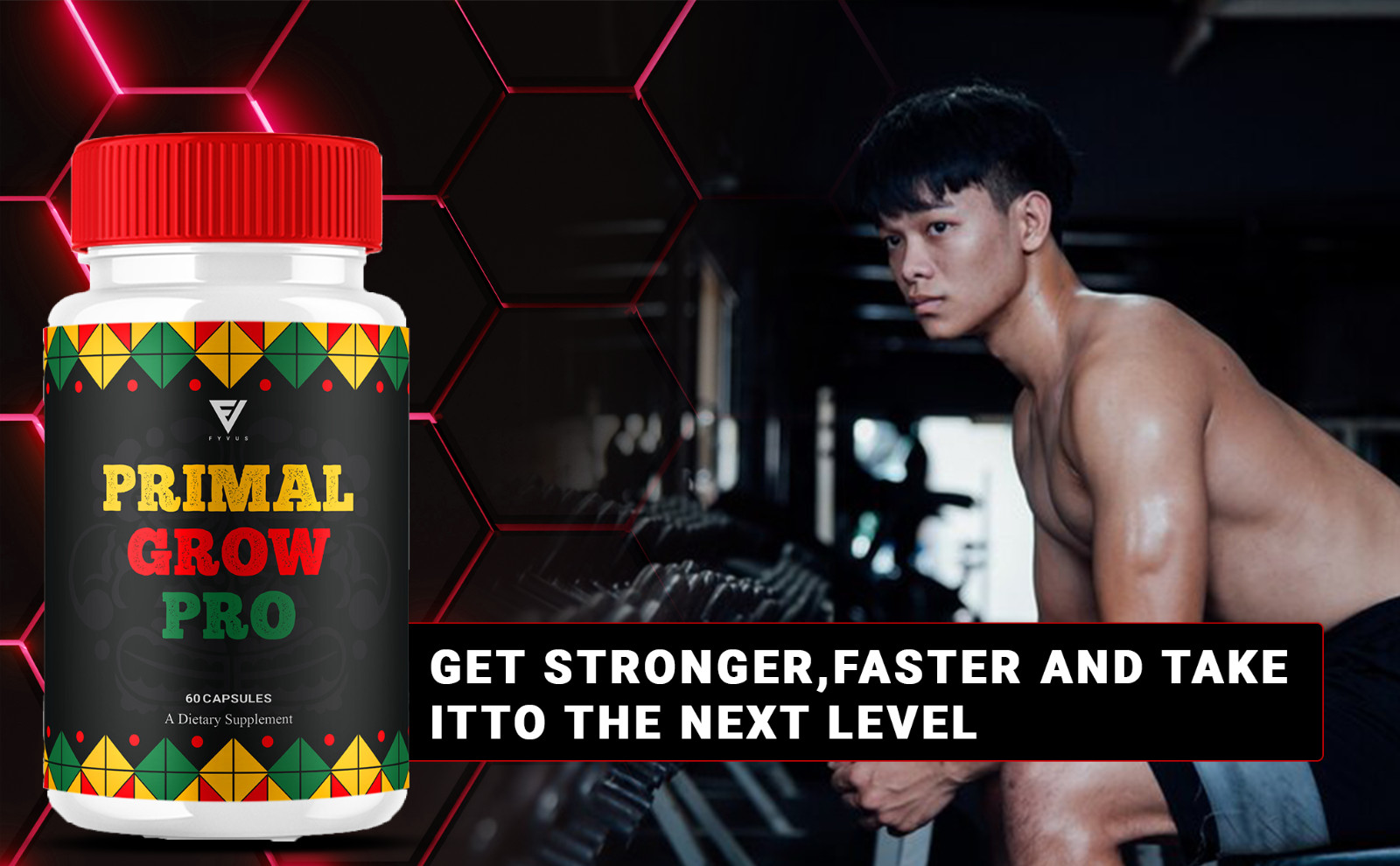 (5 Pack) Primal Grow Pro Capsules PrimalGrow Pro Max Performance (300 Capsules)