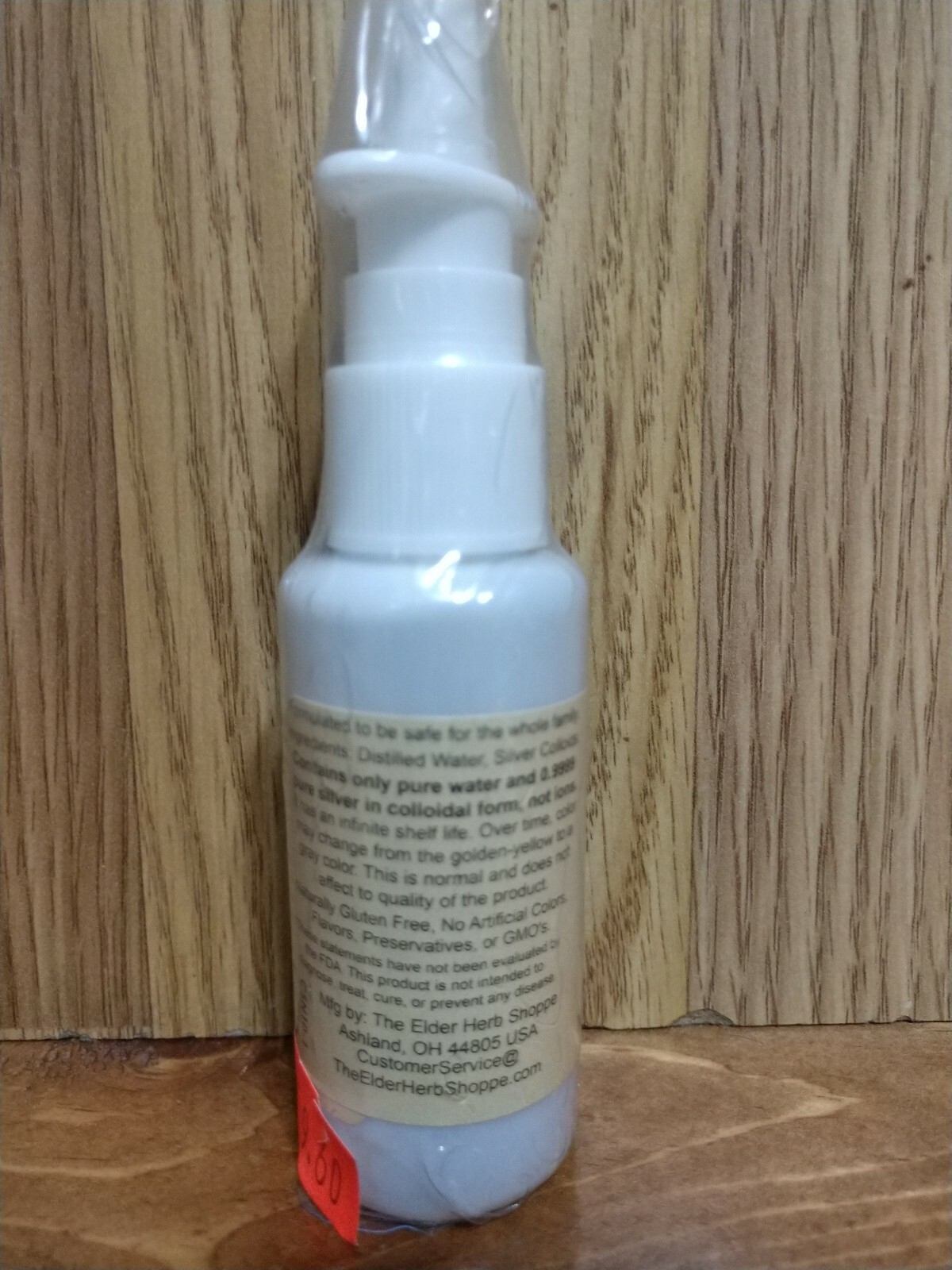 Colloidal Silver (Nano) Nasal Spray 1 oz. – 10 ppm The Elder Herb Shoppe