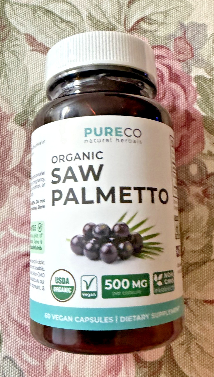 USDA Organic Saw Palmetto Supplement for Men & Women – Organic Saw Palmetto