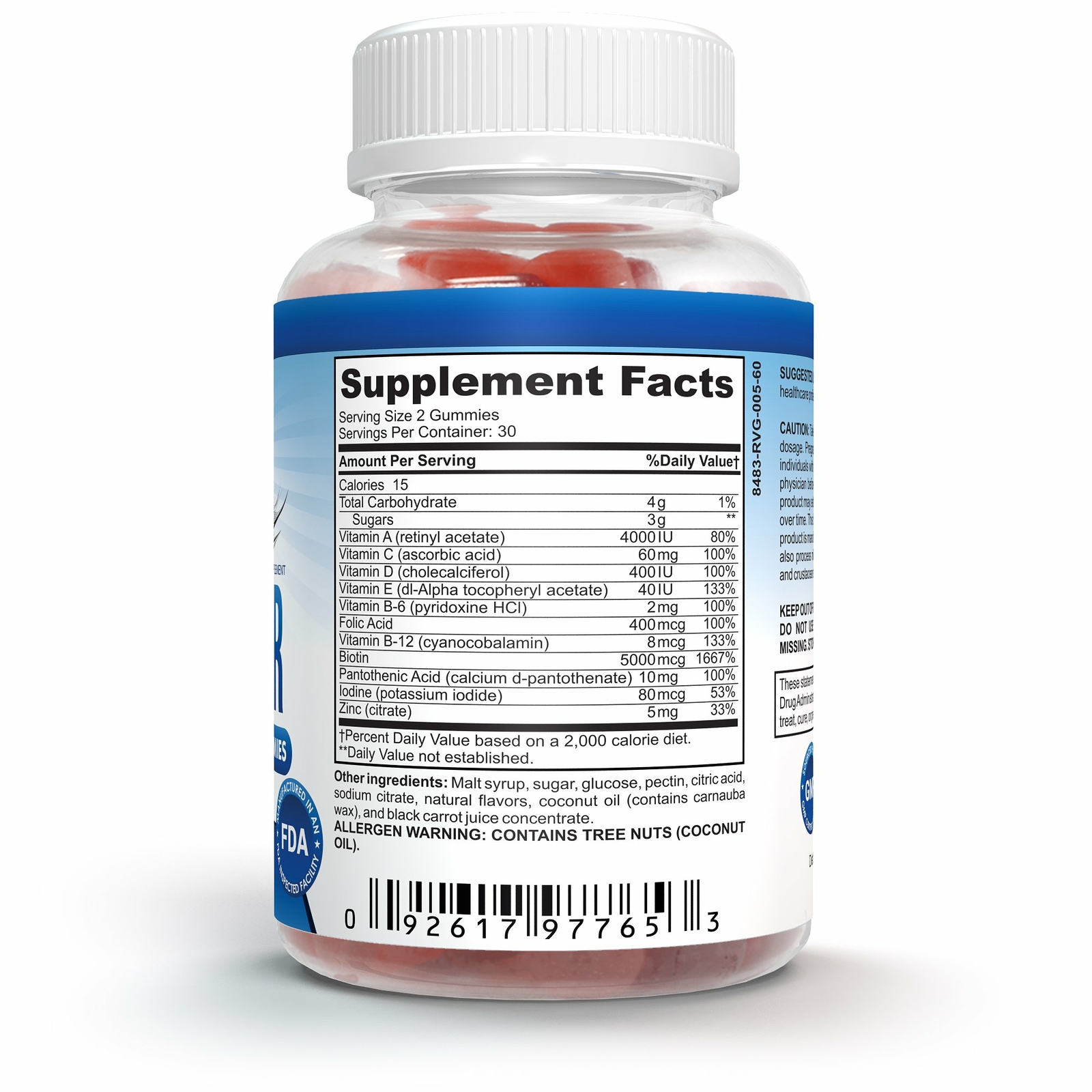 LONG HAIR GUMMIES – Hair Growth Gummies Supplement