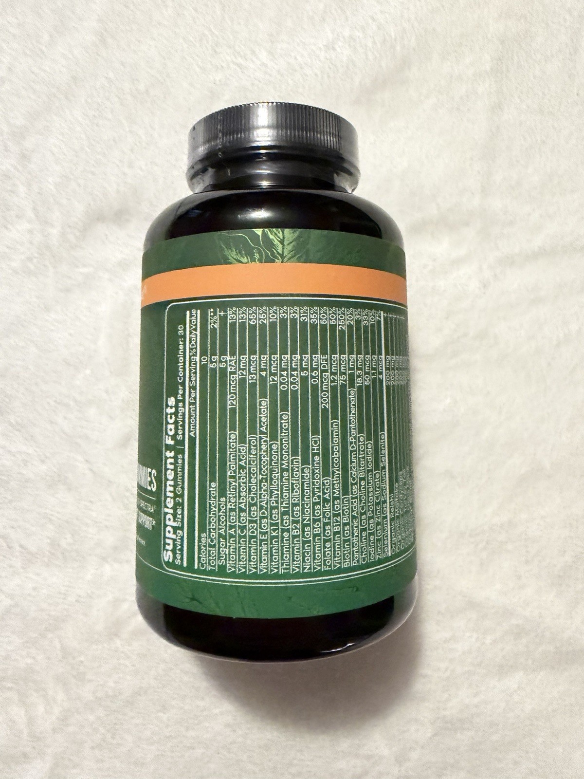 Primal Harvest Super Greens with 5 Mushroom Blend, 60 Gummies Exp 04/2027