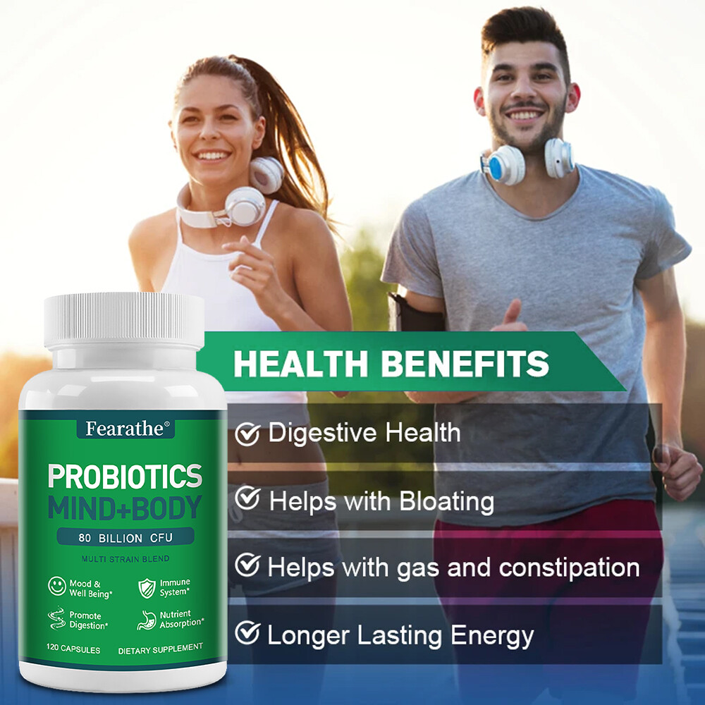 Probiotics, Digestive Enzymes & Prebiotics – Mood Boosting & Immune Support