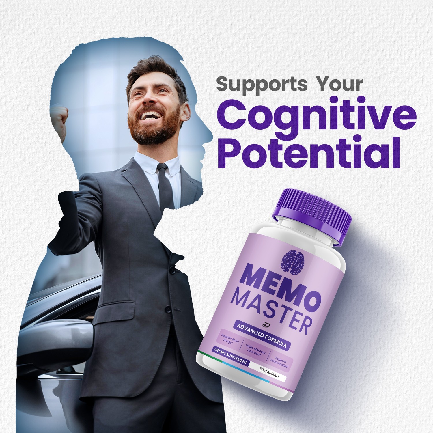 (1 Pack) Memo Master Supplement Capsules – Memo Master All Natural Memory