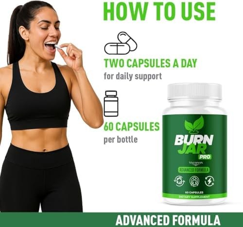 Valdivia Burn Jar Pro 60 Capsules Dietary Supplement Made in USA Metabolism