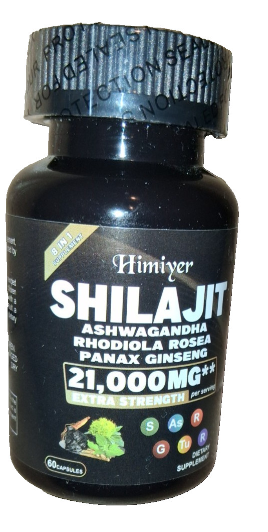 Shilajit Complex with Ashwagandha, Rhodiola, Ginseng