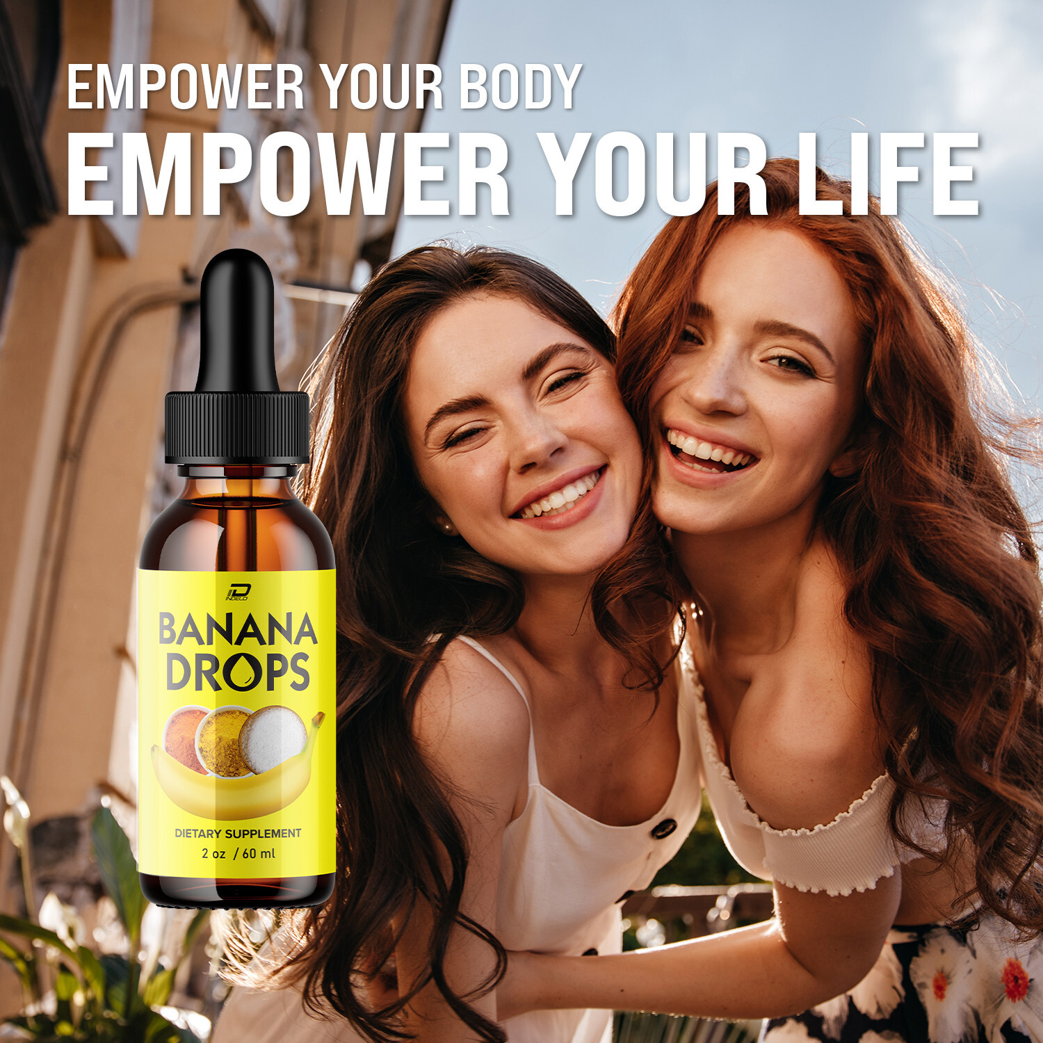 Banana Drops for Weight Loss Liquid Supplement, Banana Drops Official (1 Pack)