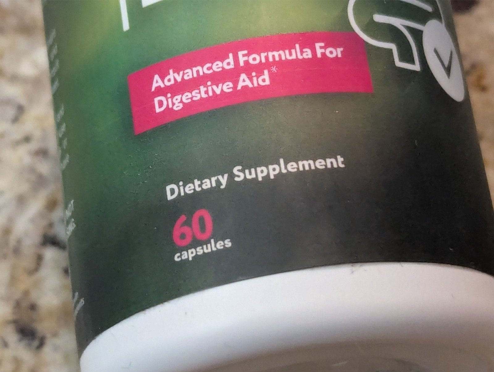 Flora Zen Advanced Digestive Aid Supplement 60 capsules exp: 03/2028