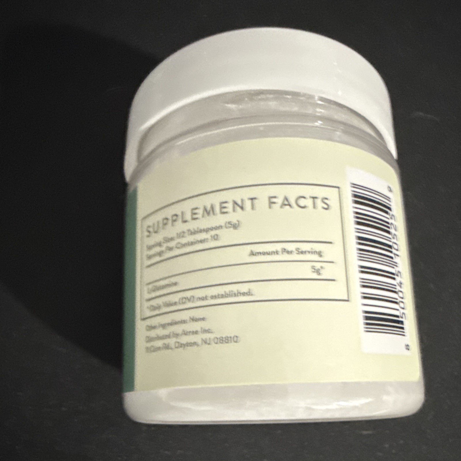 arrae L-Glutamine Digestive Support Powder Unflavored 50g (1.76oz)