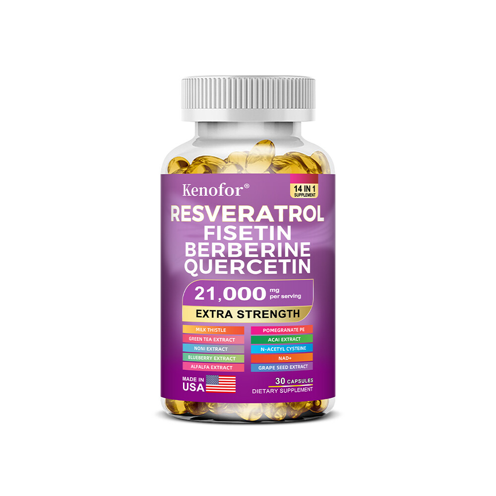 Resveratrol capsules – Anti-aging – Immune cells – Healthy and active state