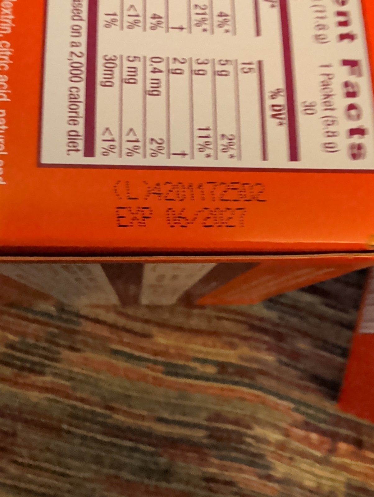 Metamucil On-the-Go 4-in-1 Fiber Powder Packets Sugar-Free Orange 30 ct Lot of 2