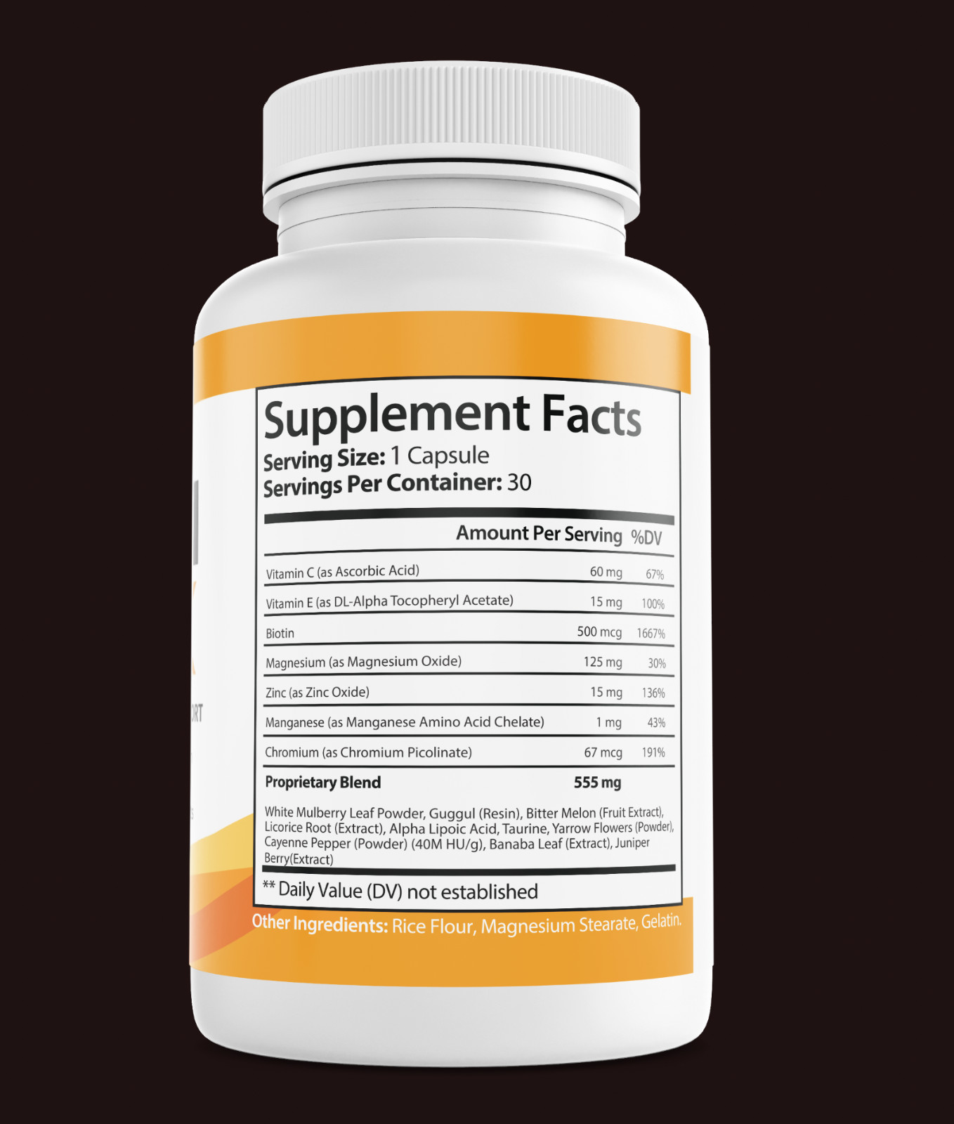 Burn Peak Weight Management Metabolism Energy Support Supplement 30 Capsules